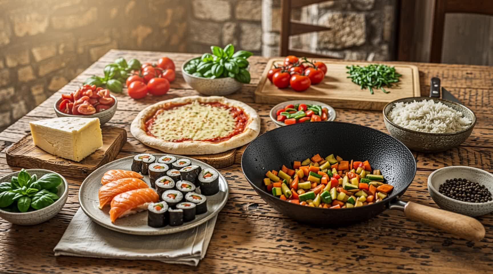 Как подать азиатское блюдо вкусно и аккуратно